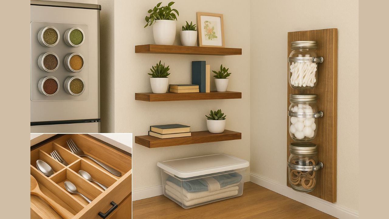 Clever DIY Home Organization Ideas